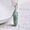 Natural Amethyst Crystal Point Pendant: Diy Jewelry Gift