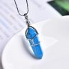 Natural Amethyst Crystal Point Pendant: Diy Jewelry Gift