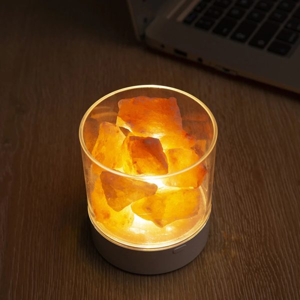 Natural Himalayan Salt Lamp Led