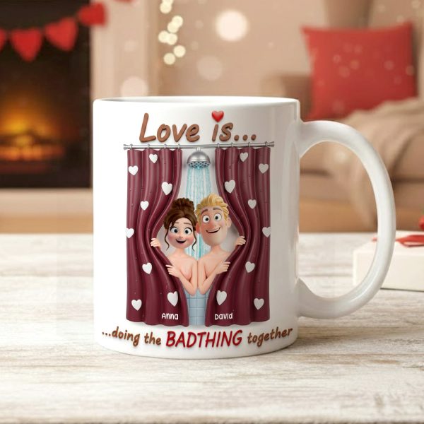 Naughty Couple Coffee Mug - Personalized Gifts For Couples 03totn081225