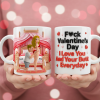 Naughty Couple I Love You And Your Butt Everyday - Personalized White Edge-to-Edge Mug - Valentine Gift For Couples | GR32 NL122