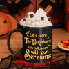 Naughty Couple, Let's Scare The Neighbors, Personalized Coffee Mug, Halloween Gifts For Couple
