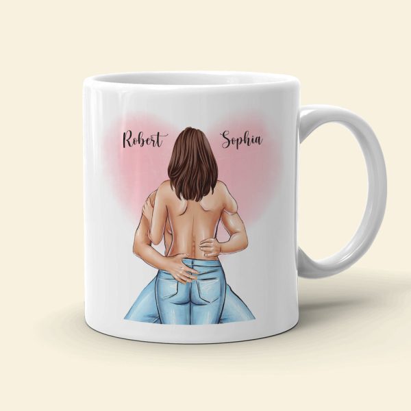 Naughty Couple Roses Are Red Violets Are Fine You Be The 6 I'll be the 9, Personalized Mug
