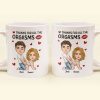 Naughty Couple Thanks For All The Orgasms - Personalized Mug