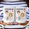 Naughty Couple Thanks For All The Orgasms - Personalized Mug