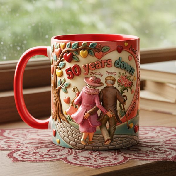 Naughty Old Couple Coffee Mug - Personalized Gifts For Couple 01pata270126