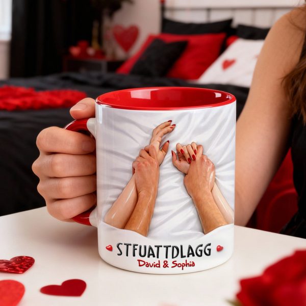 Naughty Together Couple Coffee Accent Mug - Personalized Gift For Couple 03HULU270126