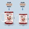 Naughty Vibes Only - Couple Personalized Custom Mug - Gift For Husband Wife, Anniversary
