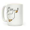 Neck Long, Patience Short Goose Coffee Mug