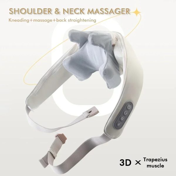 Neck & Shoulder Massager With Heat