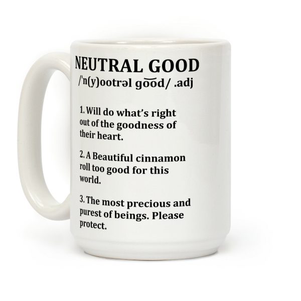 Neutral Good Definition Coffee Mug