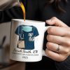 Never Forget The Difference That You Make, Heartbeat And Medical Scrubs - Personalized Custom Coffee Mug - GRAD271_MG