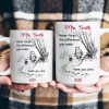 Never Forget The Difference You Make - Thank You Gift - Personalized Mug