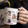 Never Let Me Down, Never Give Up On Me Couple Love - Personalized Custom Coffee Mug - CPL249_MG