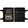 Never Underestimate An Old Lady Birthday Gift Personalized Mug