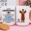 Never Underestimate Graduation Coffee Mug