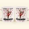 New After Years You're Still Hotter Than This Coffee - Personalized Photo Mug