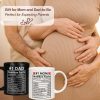 New Mom and Dad Coffee Mug for Expecting Parents, Pregnancy Announcement Gift for Mom Dad to Be, Baby Gender Reveal Gift, First Time Parents Gift
