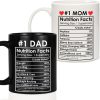 New Mom and Dad Coffee Mug for Expecting Parents, Pregnancy Announcement Gift for Mom Dad to Be, Baby Gender Reveal Gift, First Time Parents Gift