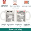 New Mom Dad Coffee Mug for New Parents Couple, Pregnancy Announcement Gift for Expecting Mom and Dad, First Time Parents Gift, Baby Reveal Gift