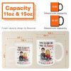 New Version Couple Cartoon Style You're The Only One I Want To Annoy - Personalized Mug