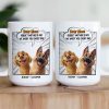 New Version Forget Mother's Day We Woof You Every Day - Personalized Mug