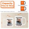 New Version Funny Couple Congrats On Being My Husband - Personalized Mug