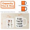 New Version To Dad From The Reasons You Drink - Personalized Photo Mug