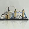 New York London Pairs Dubai Lanmark City Skyline Building Blocks