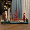 New York London Pairs Dubai Lanmark City Skyline Building Blocks