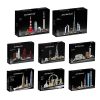 New York London Pairs Dubai Lanmark City Skyline Building Blocks