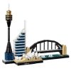 New York London Pairs Dubai Lanmark City Skyline Building Blocks