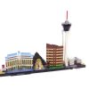 New York London Pairs Dubai Lanmark City Skyline Building Blocks