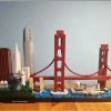 New York London Pairs Dubai Lanmark City Skyline Building Blocks
