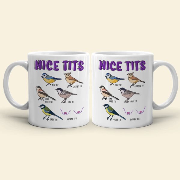 Nice Tits Personalized Funny Coffee Mug Gift For Lover
