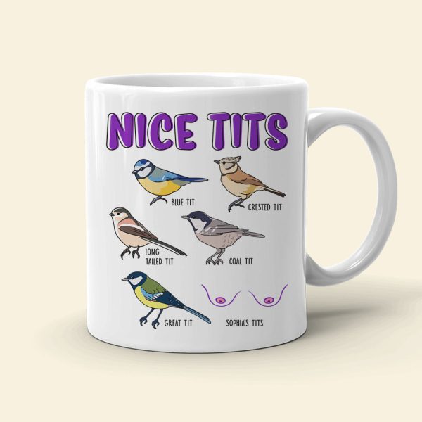 Nice Tits Personalized Funny Coffee Mug Gift For Lover