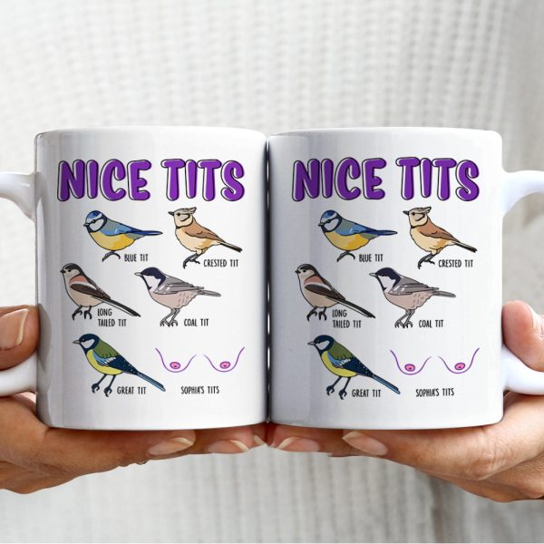 Nice Tits Personalized Funny Coffee Mug Gift For Lover