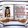 No Body Is Better At Graduating Than You Graduation mug, Custom Chibi ClipArt 890343