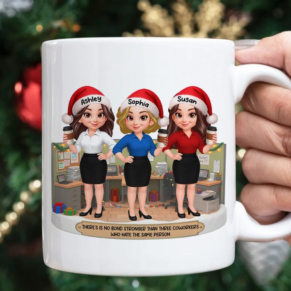 No Bond Stronger Coworkers Hate The Same Person - Personalized Mug - Funny Gift For Work Besties, Colleagues No Bond Stronger Coworkers Hate The Same Person - Personalized Mug - Funny Gift For Work Besties, Colleagues