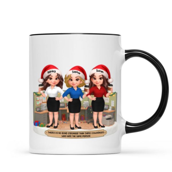 No Bond Stronger Coworkers Hate The Same Person - Personalized Mug - Funny Gift For Work Besties, Colleagues No Bond Stronger Coworkers Hate The Same Person - Personalized Mug - Funny Gift For Work Besties, Colleagues
