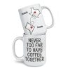 No Distance Can Dim The Light Of True Friendship - Bestie Personalized Custom 3D Inflated Effect Printed Mug - Gift For Best Friends, BFF, Sisters