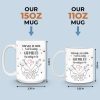 No Distance Is Too Far For Us - Couple Personalized Custom 3D Inflated Effect Printed Mug - Gift For Husband Wife, Anniversary, Long Distance Relationship