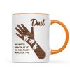 No Matter How Big We Get Personalized Mug, Gift For Dad