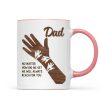 No Matter How Big We Get Personalized Mug, Gift For Dad