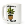 No Thoughts, Just Plant Coffee Mug