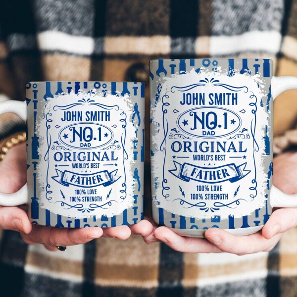 No.1 Dad - Personalized Mug
