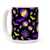 Nonbinary Pride Halloween Pattern Coffee Mug