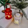 Nordic Style Led Lanterns And Electronic Candles: Creative Holiday Decorations With Wind Lights