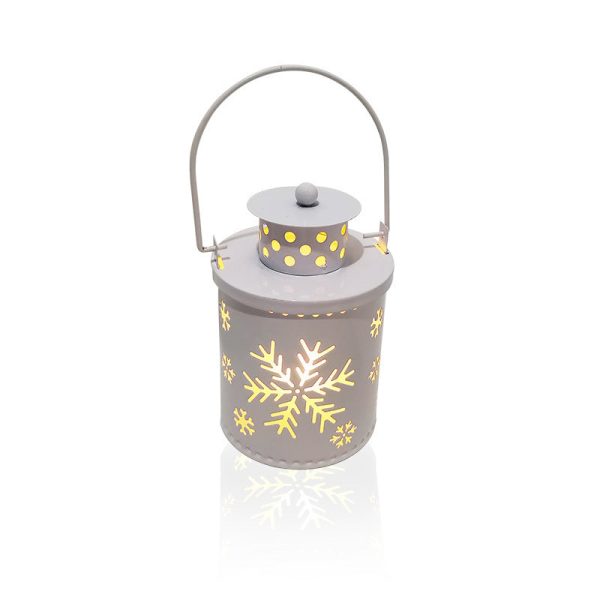 Nordic Style Led Lanterns And Electronic Candles: Creative Holiday Decorations With Wind Lights