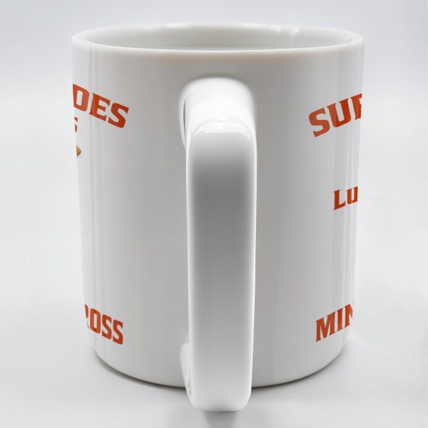Not All Superheroes Wear Capes, Mine Wore A Cross, Praying Figure - Personalized Custom Coffee Mug - FTH061_MG